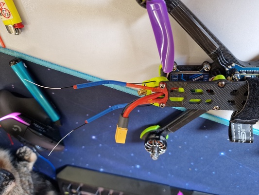 nazgul 5 fpv drone antenne titulaire soutien monter by teddi stanescu loisir diy robotique frsky iflight 3d print model - Mito3D