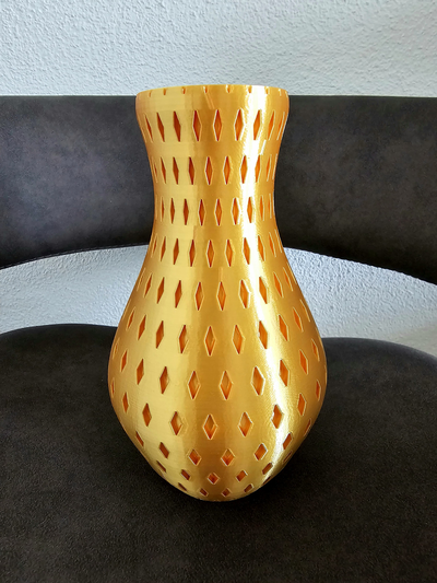 vaso by creationscorner3d casa decoração flor 3d print model - Mito3D