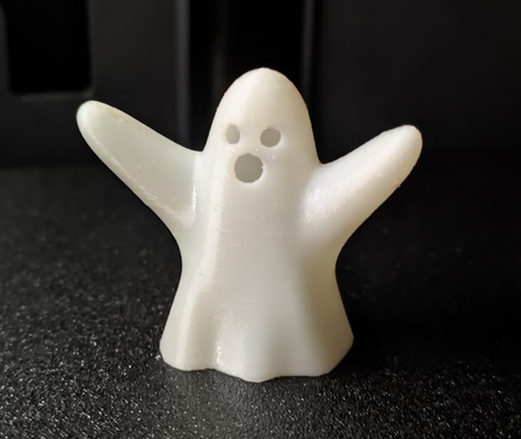 ghost by rick219 toys & games characters spooky hollow figure halloween 3d print model - Mito3D