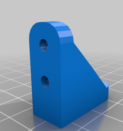 customized l bracket remixed by johnfrazier household house models 3d print model - Mito3D