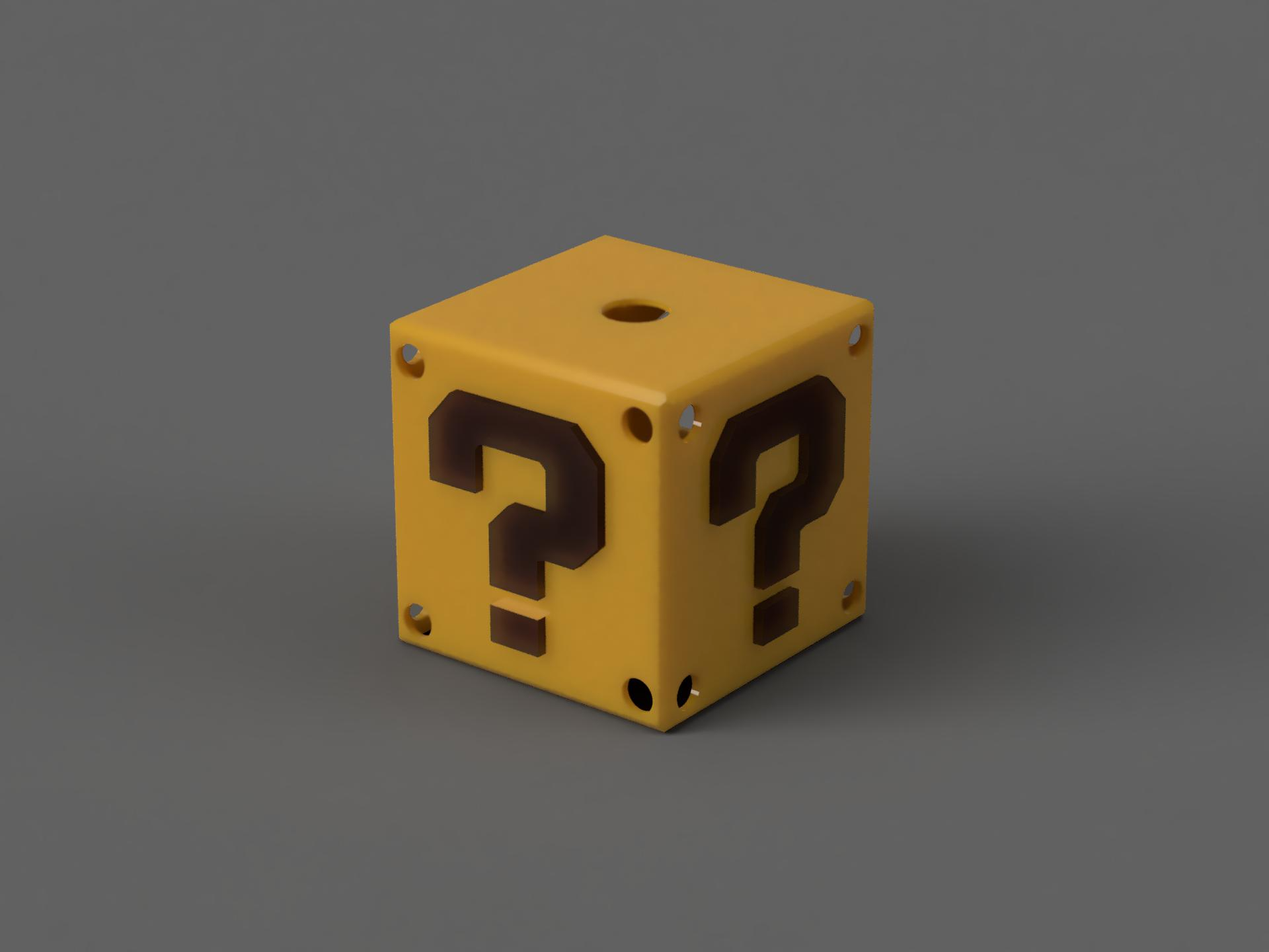 ikea hemma question marque lampe mario by nils n3dp ménage décor point d'interrogation 3D print model - Mito3D