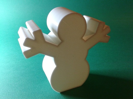 boneco neve nestable caixa v1 by ppac37 arte modelos thingiverse 3d print model - Mito3D