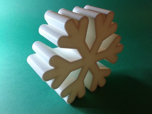 snowflake nestable box v1 by ppac37 art models thingiverse 3d print model - Mito3D