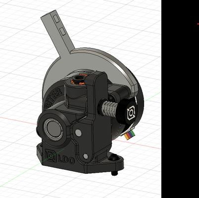 orbitador v2 cable guía rail presion alivio by neizo 3d impresora accesorios 3d print model - Mito3D
