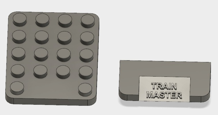 jumbo lego base prato by pwmodder1027 brinquedos jogos thingiverse 3d print model - Mito3D