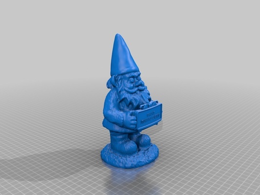 gnomemore by pwmodder1027 art models thingiverse 3d print model - Mito3D