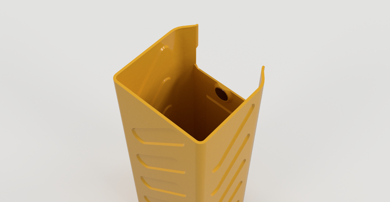 bambu poop chute lite - 65g by kobariley 3d printer accessories shute x1 light fast shoot 3d print model - Mito3D