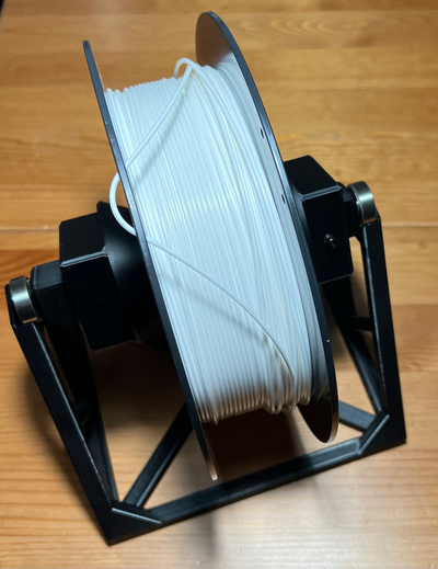 adjustable filament spool holder by mksan 3d printer accessories spoolholder 3d print model - Mito3D