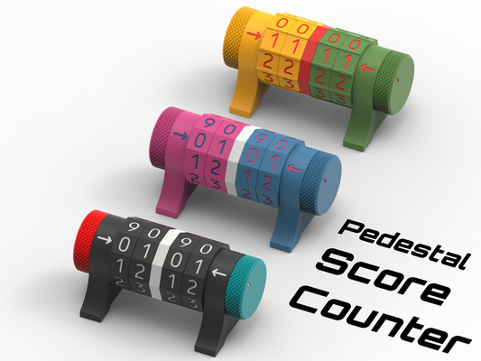 score counter pedestal by amt mw toys & games scorecounter tabletopgaming display ikeapencil 3d print model - Mito3D