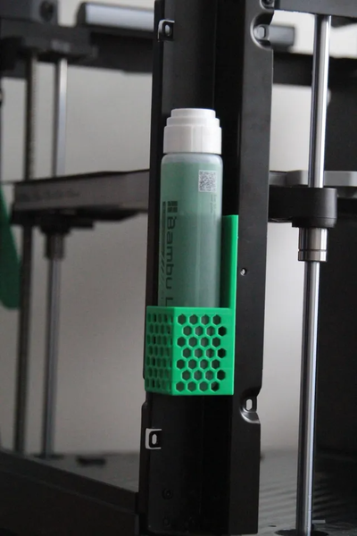 bambulab liquid glue holder by luke3veritt 3d printer accessories magnets p1p x1 x1c liquidglue 3d print model - Mito3D