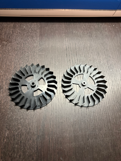 commercial chef dehydrator replacement impeller fan blade shared by toaaronmorris 3d printer parts filament dryer 3d print model - Mito3D