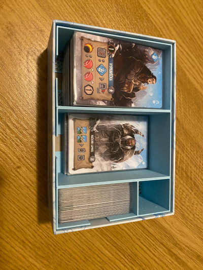 invierno ancestros caja insertar mangas tarjetas ajuste principal by hony684 juguetes juegos tablero eterno organizador 3d print model - Mito3D