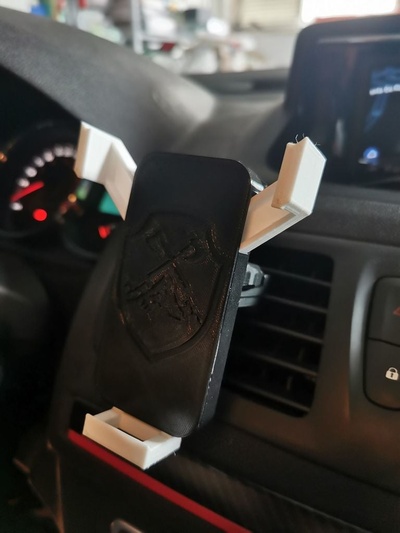 araba telefon kulp destek by ferah araçlar gadget'lar seyyar cep telefonu tutucu akıllı tutucusu 3d print model - Mito3D