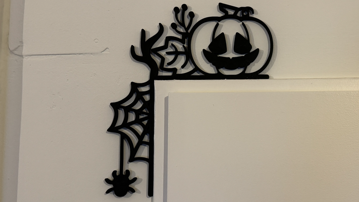 bruxas porta canto decoração remixar remixado by foxmckraut casa festividades 3d print model - Mito3D