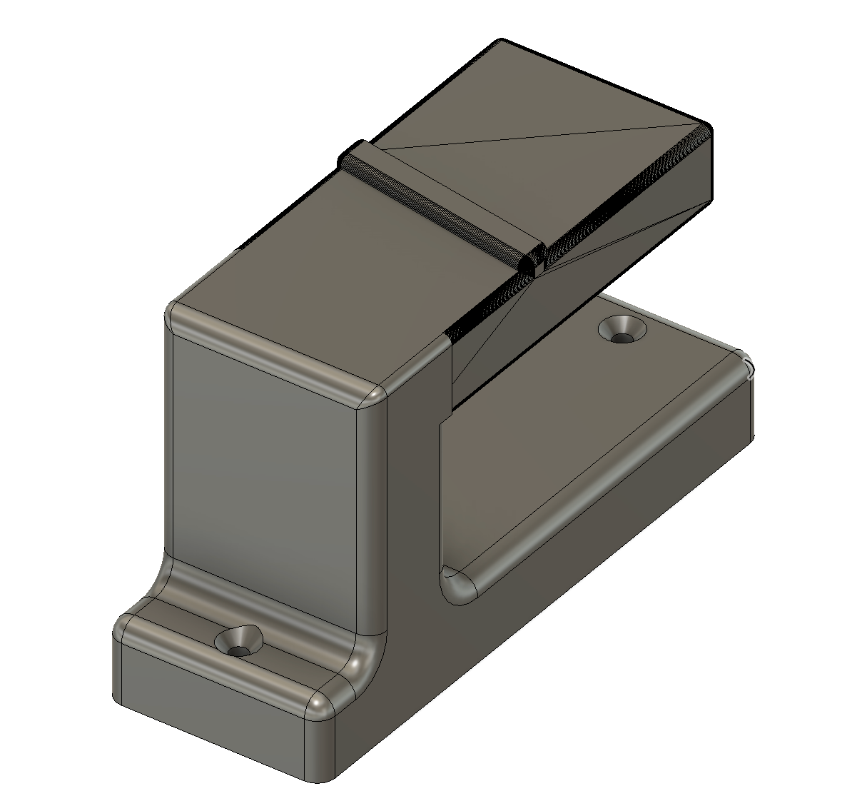 ar magwell horizontal parede monte by kyle sawyer2010 passatempo faça esporte livre rifle arma fogo ar15 3D print model - Mito3D