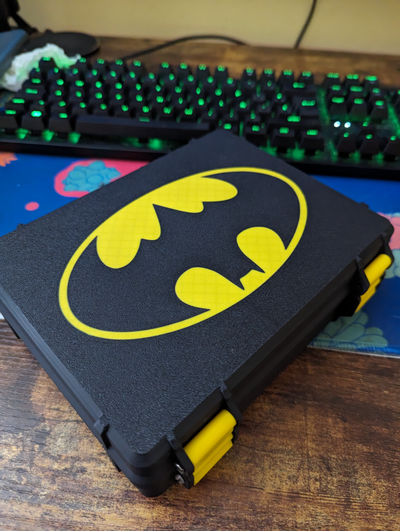 batman cinghiale pane scatola remixato by xionharo utensili organizzatori arduino 3d print model - Mito3D