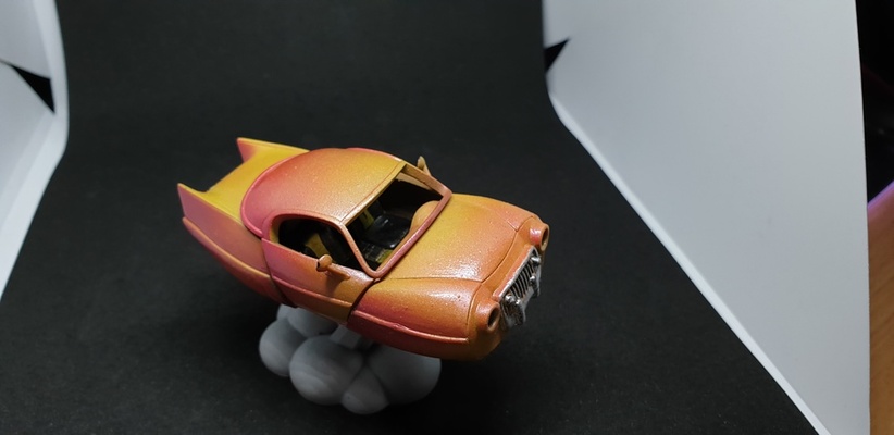uçan araba bireysel parçalar by ryxxi hobi kendin yap araçlar retro şeytani 3d print model - Mito3D