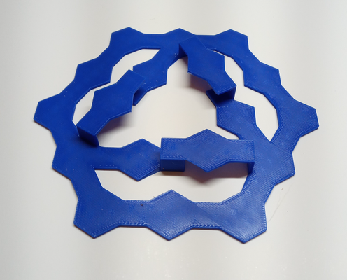 tek yüzeyli 1 by yapısal geometri eğitim matematik kök model 3d print model - Mito3D