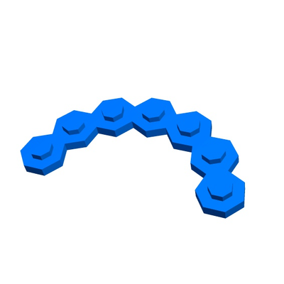 kök tuğla 7 7x7 1 by yapısal geometri eğitim matematik oyuncak inşaat mozaikleme 3d print model - Mito3D