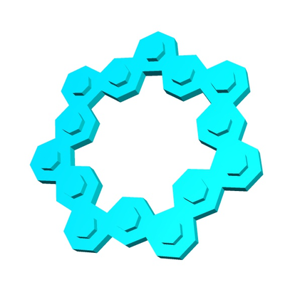 stelo mattone t7 7x14 2 by geometria strutturale formazione scolastica matematica giocattolo 3d print model - Mito3D