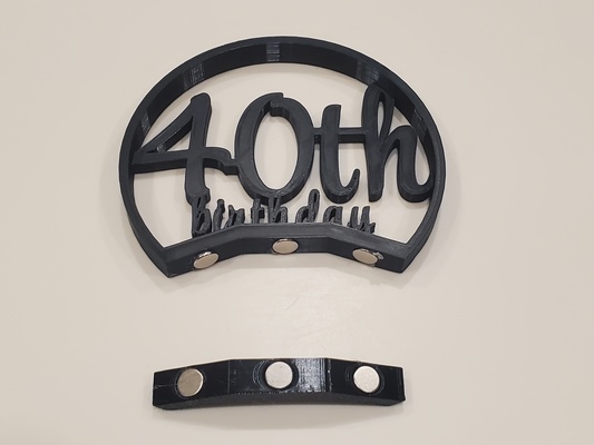 40th compleanno modulare topo orecchie remixato by roland deschain moda modelli disney disneyland fascia per capelli topolino minniemouse world 3d print model - Mito3D