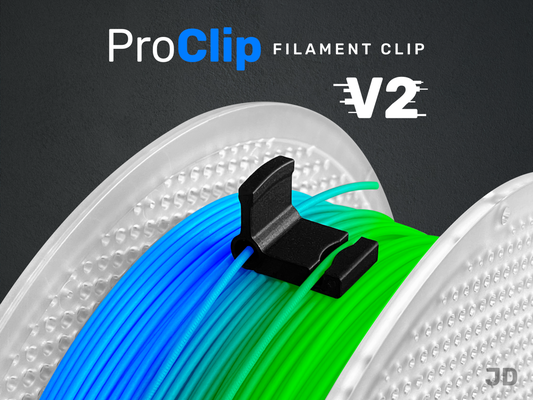 proclip filament clip by jdjdjd 3d drucker zubehör profi filamentclip einfach klemme 3d print model - Mito3D