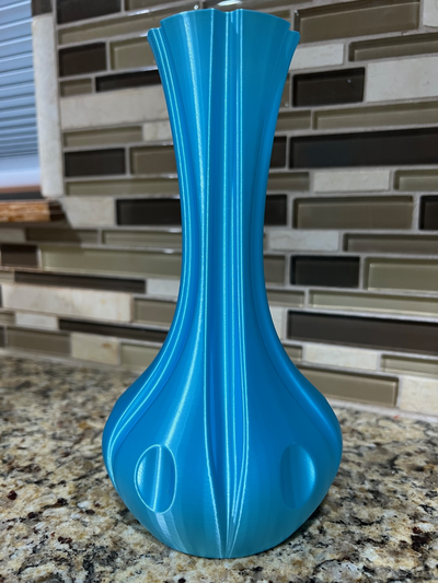 elegant vase by mkcamc household decor decoration decorationvase functional design home office easy print to no supports mode vasemode 3d print model - Mito3D