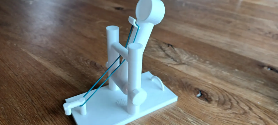 calcul lance pierres partagé by 3ddruckernic éducation ingénierie catapulte 3d print model - Mito3D