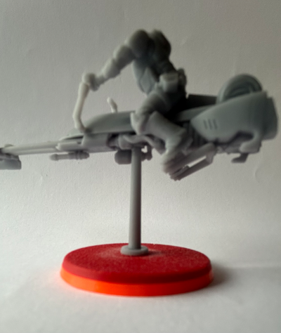 40 mm base miniaturas pintura plástico figuras tampo mesa jogos by nômade darby 3d print model - Mito3D