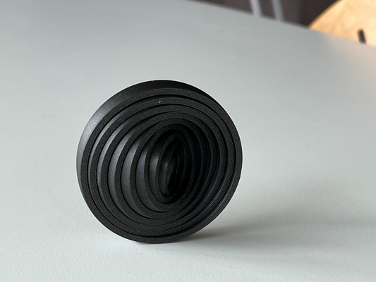 9 anillos concéntrico inquieto delgado medio by barbero juguetes juegos agitarse juguete 3d print model - Mito3D