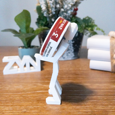 adam sıra kulp destek by pirinç araçlar organizatörler binmek durum kılıf teneke oyuncak ofis dekor tütün 3d print model - Mito3D