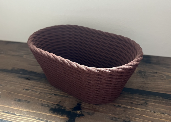 rope basket bowl by eneo3d household office 3d print model - Mito3D
