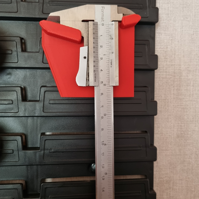 caliper holder me schieber halter by 3d schoko hobby & diy werkzeughalter werkzeugwand tool toolwall measure 3d print model - Mito3D