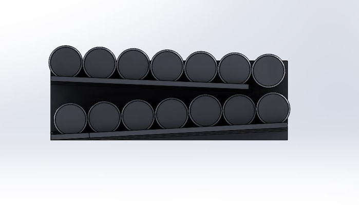 soda lata estante soporte by omriy7 casa modelos refrigerador 3d print model - Mito3D