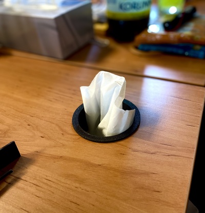 tabelle loch gewebe spender box halter unterstützung by druck haushalt büro taschentuchspender tissuebox taschentuchhalter gewebebezug taschentuchbox abdeckung 3d print model - Mito3D