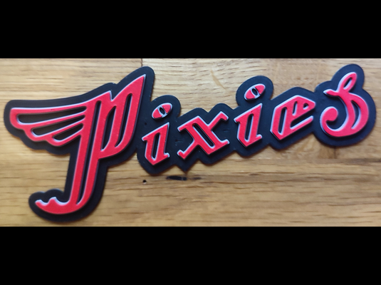 pixies by classic 25 art signs & logos logo music band 3d print model - Mito3D