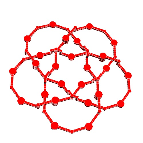 decacíclico nó 2 by geometria estrutural educação matemática haste geométrico modelo poliedro 3D print model - Mito3D