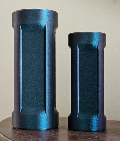 giro gorra envase by jwalker55 herramientas organizadores cápsula contenedores cilíndrico 3d print model - Mito3D