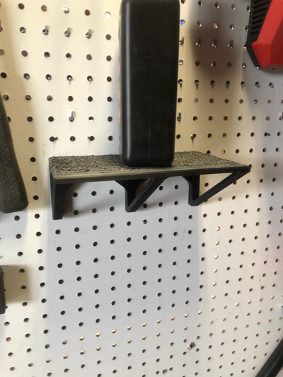 pegboard shelf by miscprinter hobby & diy nosupport 3d print model - Mito3D