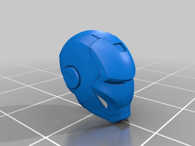 iron man helmet by dmann12510 props & cosplays masks helmets ironman mk1 3D print model - Mito3D