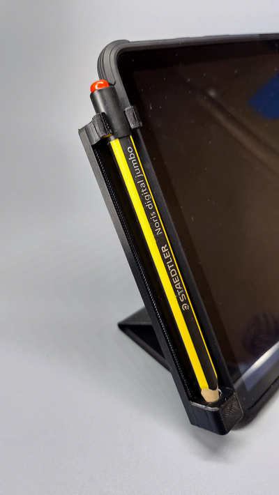 staedtler numérique géant style titulaire soutien plume protection by 3d chihuahua ménage bureau tablette étui stylusholder accessoires 3d print model - Mito3D