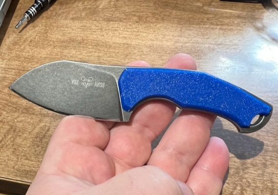 giantmouse gmf1 knife scales handle by wilsonidaho tools knifescales 3d print model - Mito3D