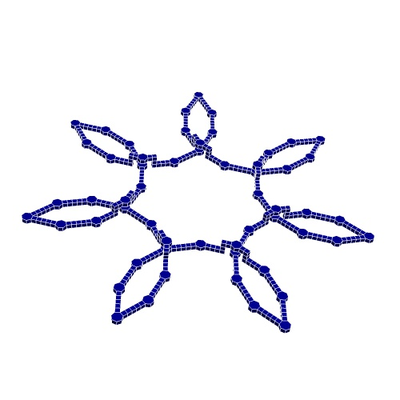 heptacyclique épicycloïde 3 by géométrie structurelle éducation mathématiques math polyèdres tige 3d print model - Mito3D