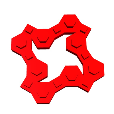 haste tijolo t64 6x8 4x8 r1 by geometria estrutural educação matemática brinquedo construção 3d print model - Mito3D