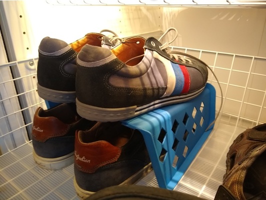 étagère chaussures chaussure grille by peter frères ménage maison modèles schoen rec 3d print model - Mito3D