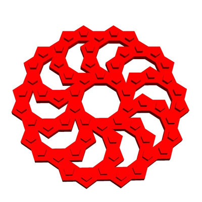 tige brique h5 5x60 1 by géométrie structurelle éducation mathématiques math jouet construction 3d print model - Mito3D