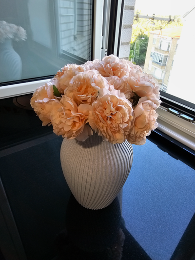 bükülme vazo 24 cm by hektor ev halkı dekor çiçekler 3d print model - Mito3D