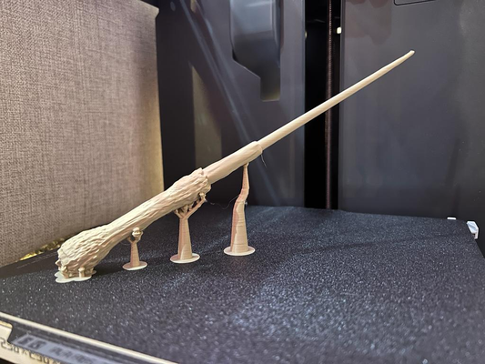 harry potter's wand by shearlab props & cosplays replica weapon potter harrypotter wizard witch hogwarts magic party printinplace 3d print model - Mito3D