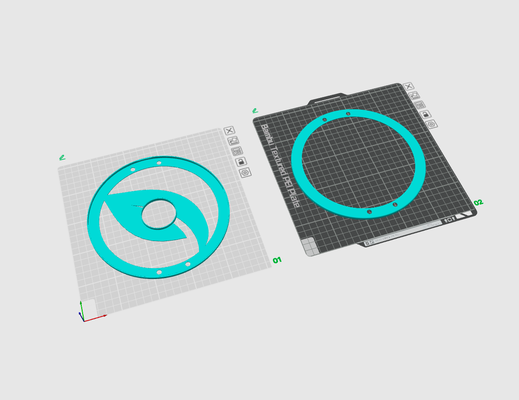 adaptador cartão carretéis compartilhado by colonos 3d impressora partes carretel sol ams filamento 3d print model - Mito3D