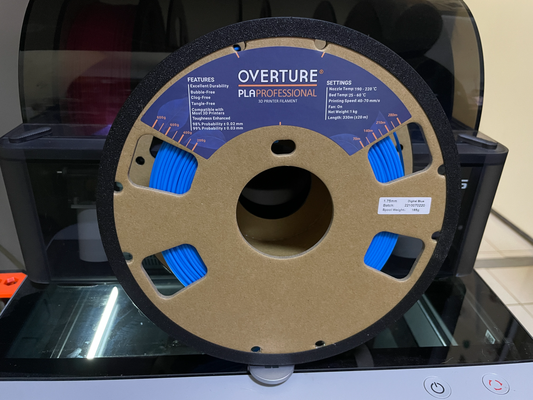 overture cartone bobina adattatore ams remixato by 3dprintsmom 3d stampante accessori 3d print model - Mito3D